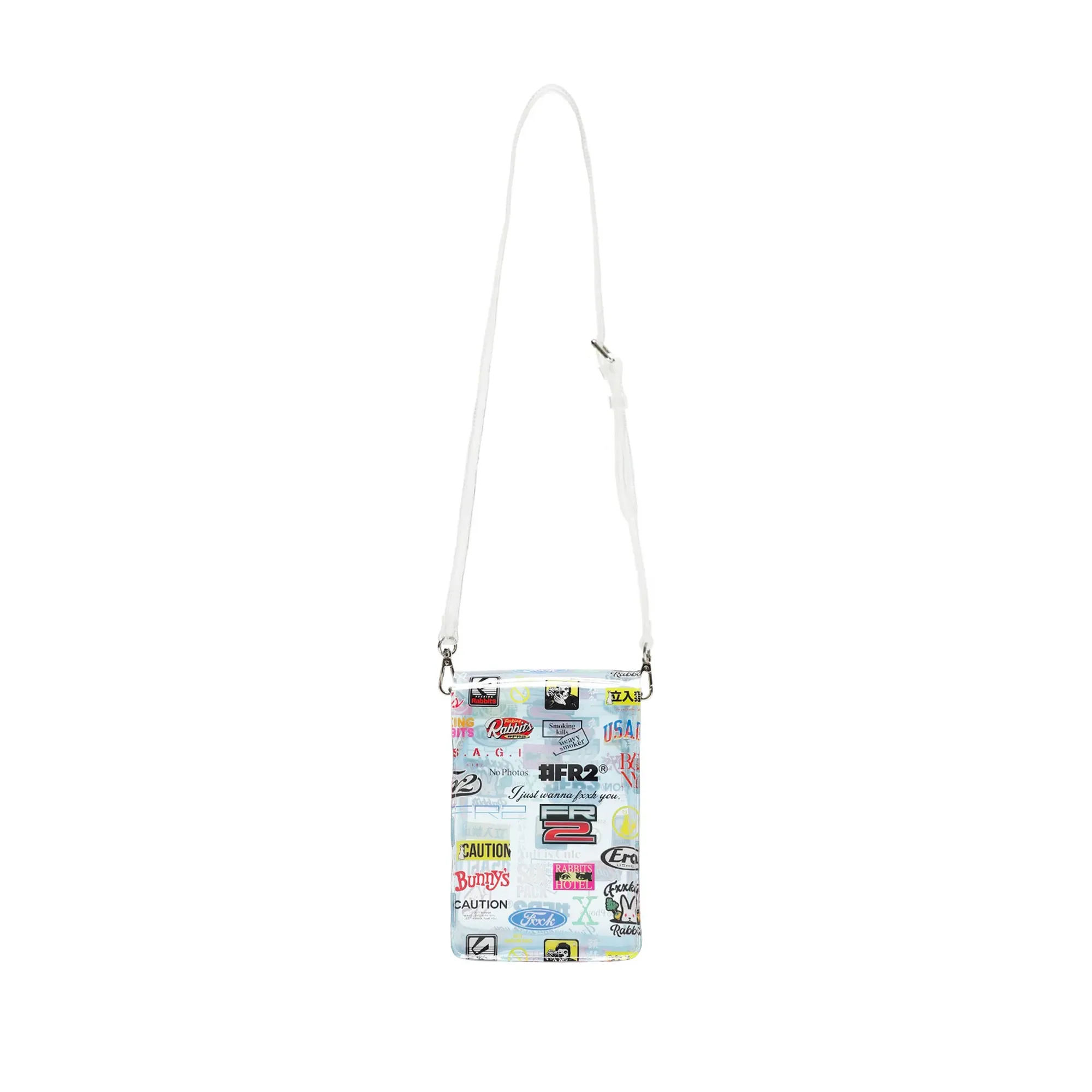 Fxxking Rabbits #FR2 Logos Clear Sacoche Bag FRA1317