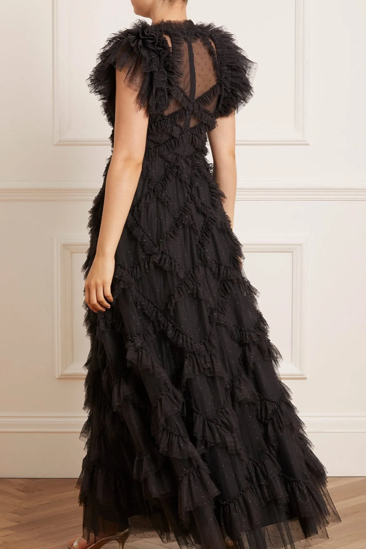 Genevieve Ruffle Gown