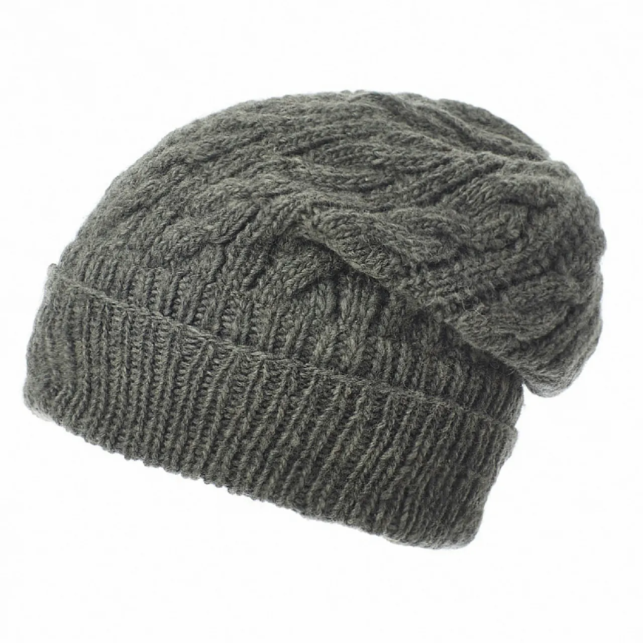 Grey Cobain Slouch Hat
