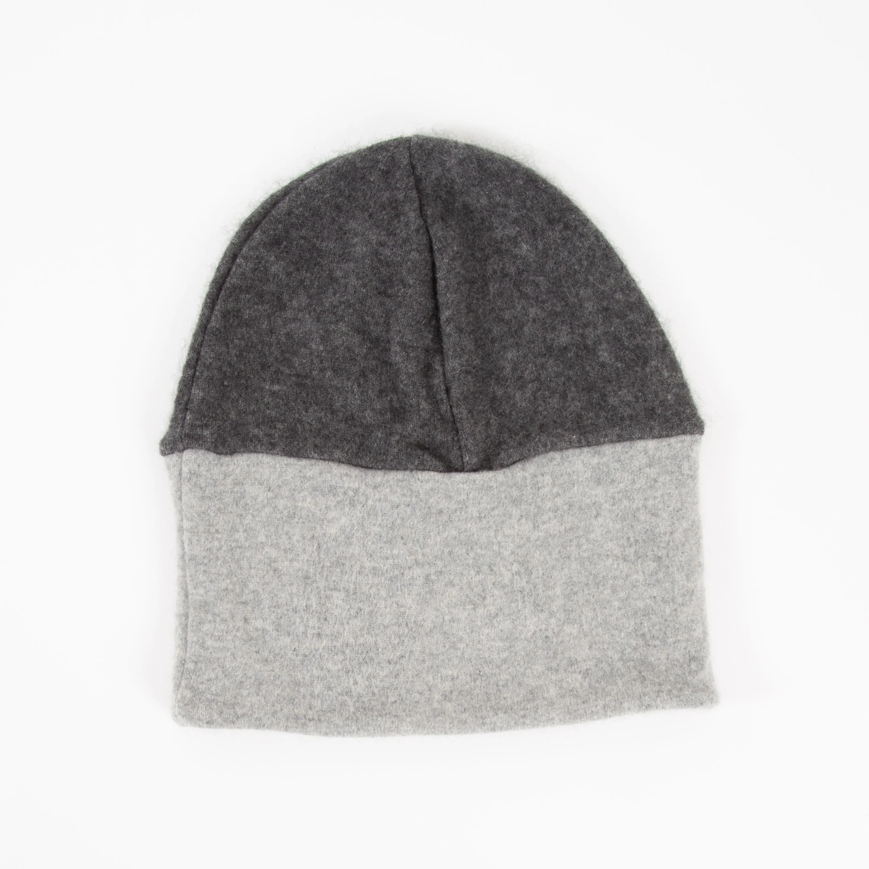 Grey Mix Cashmere Beanie