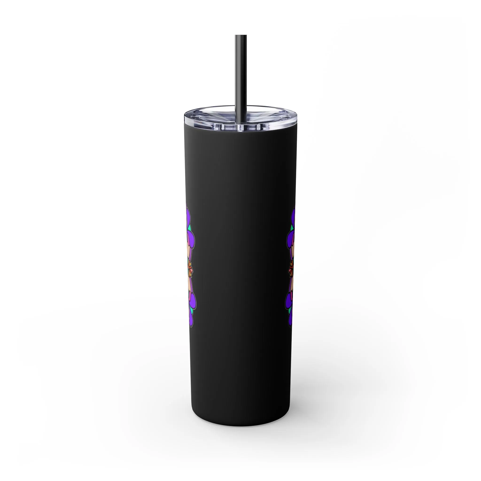 Hand-drawn Mandala Design 20oz Skinny Tumbler - Hot/Cold - BPA-Free