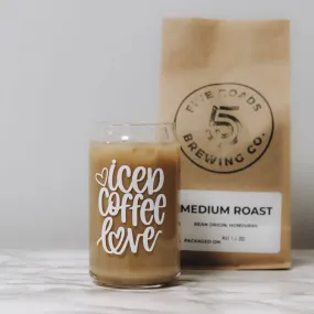 Iced Coffee Love | Glass *
