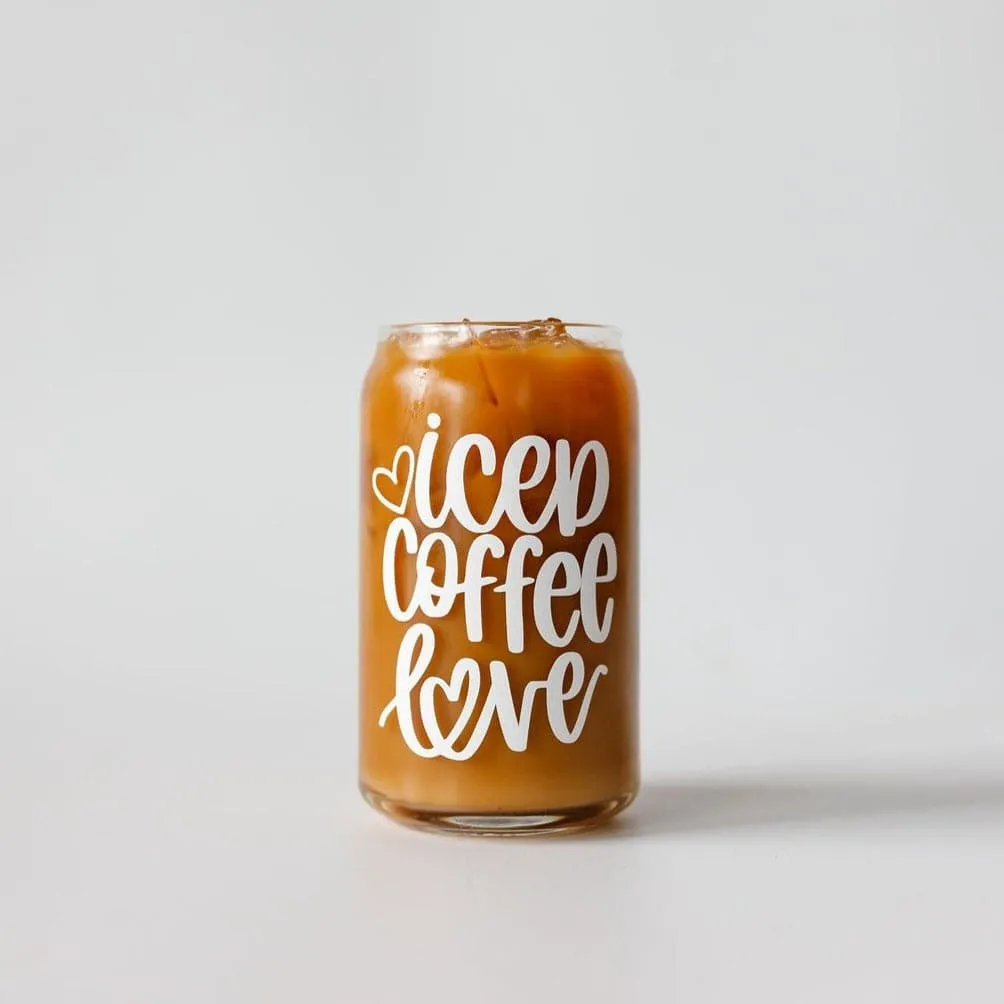 Iced Coffee Love | Glass *