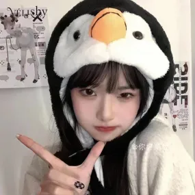 Kawaii Cute Penguin Warm Hat