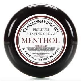 Menthol - Classic Shaving Cream