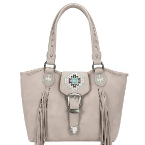 MW1125G-8005 Montana West Aztec/Buckle Collection Concealed Carry Tote