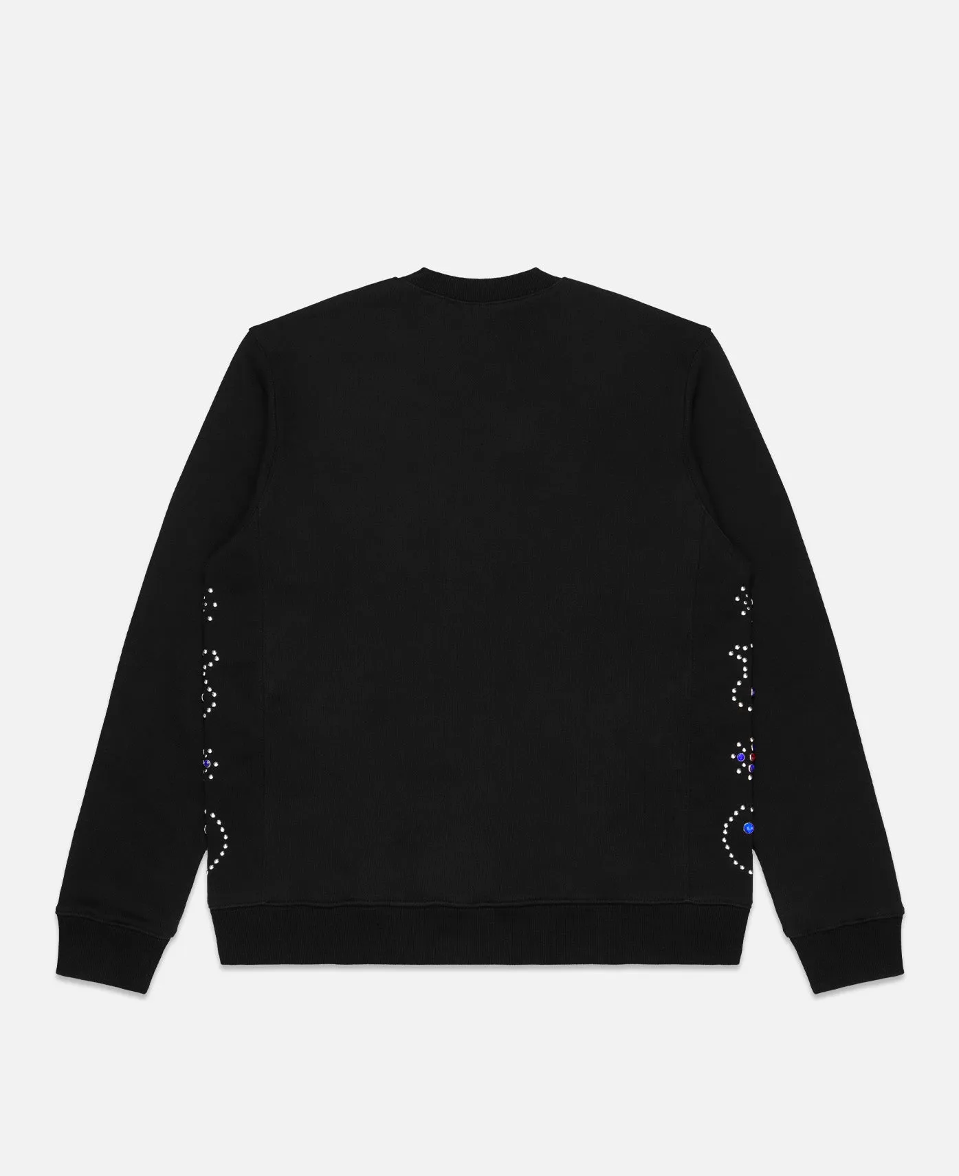 Paisley Studded Sweatshirt (Black)