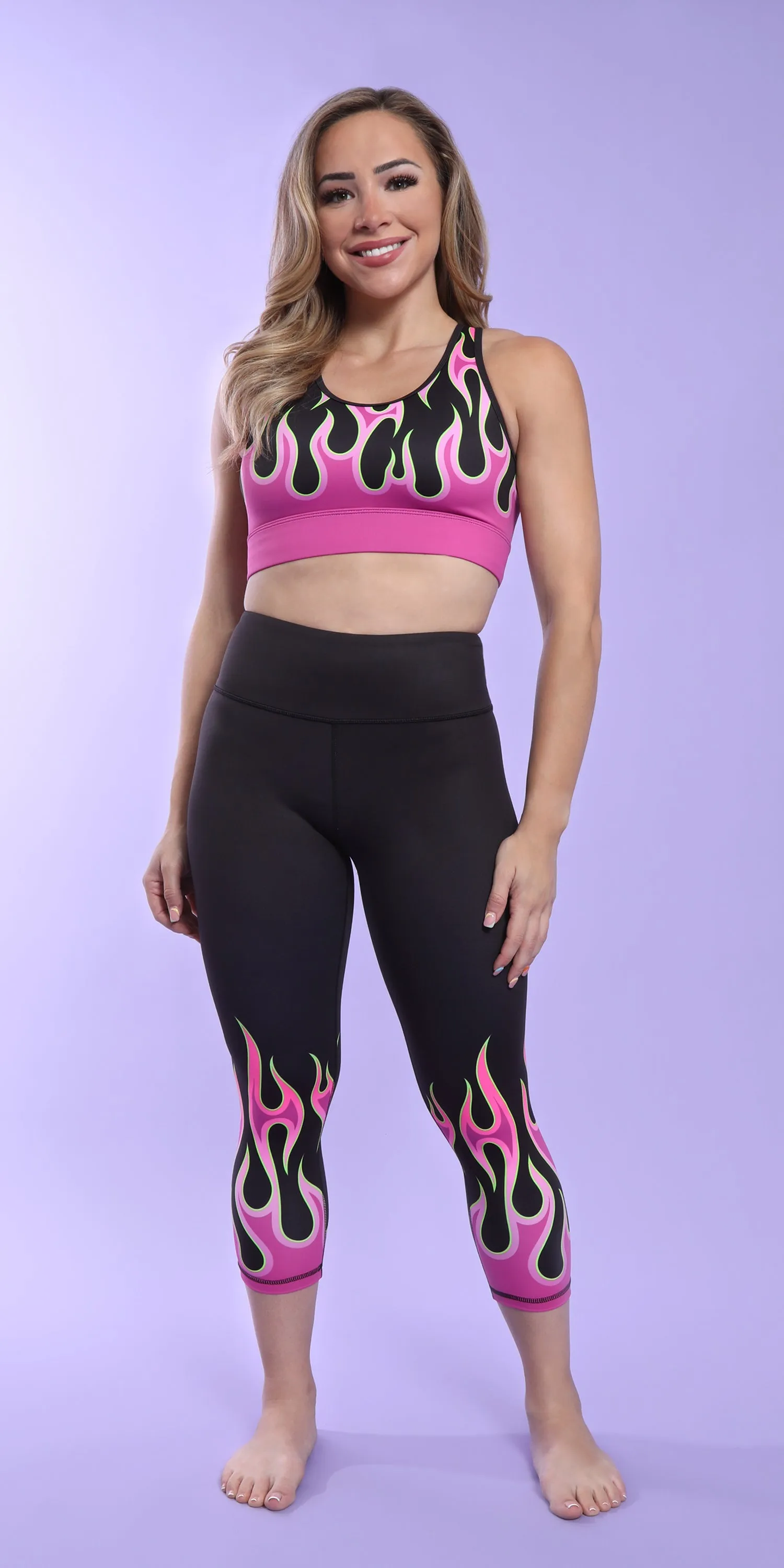 Pink Flames - Legging