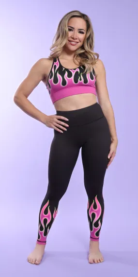 Pink Flames - Legging