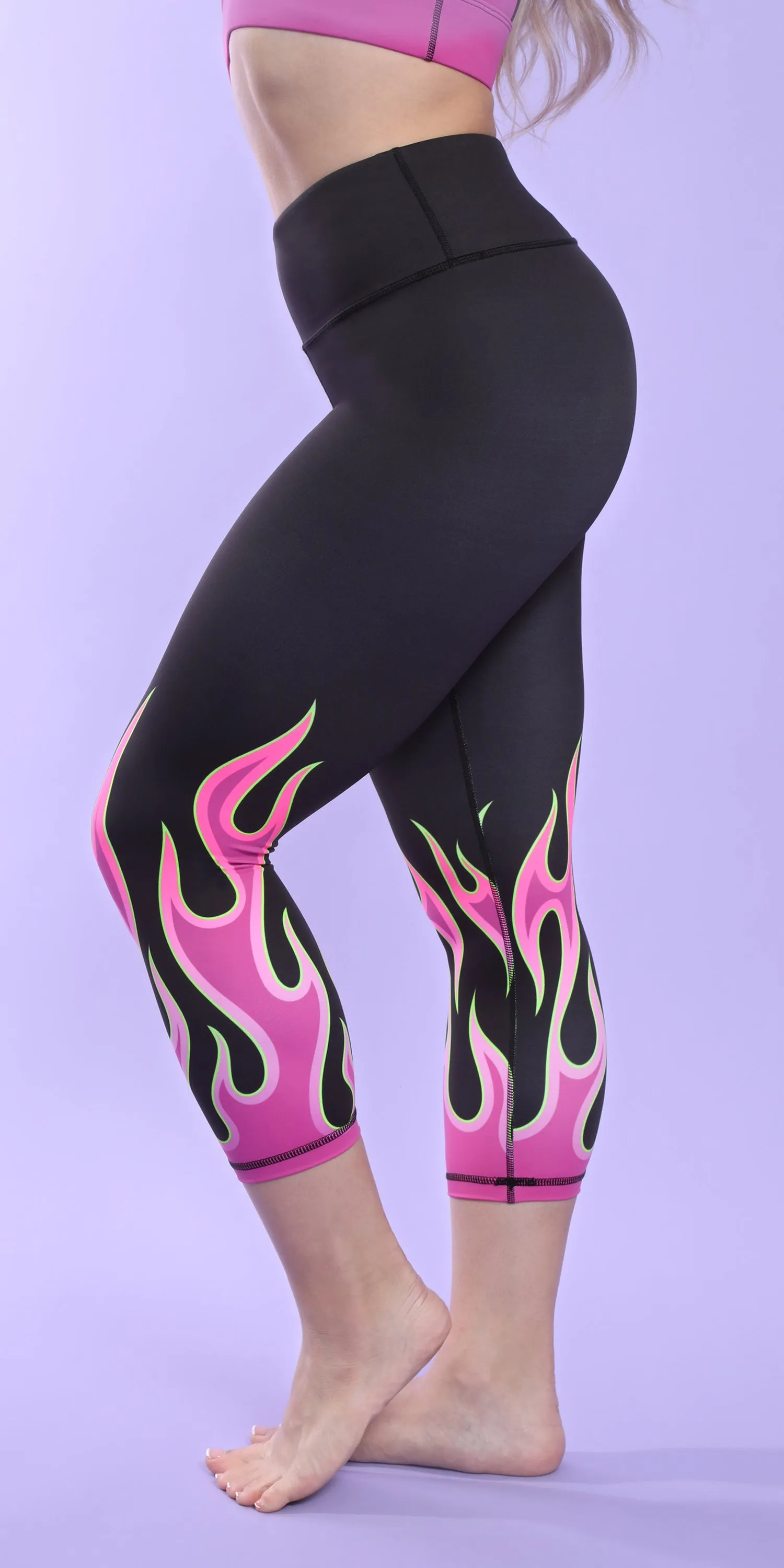 Pink Flames - Legging