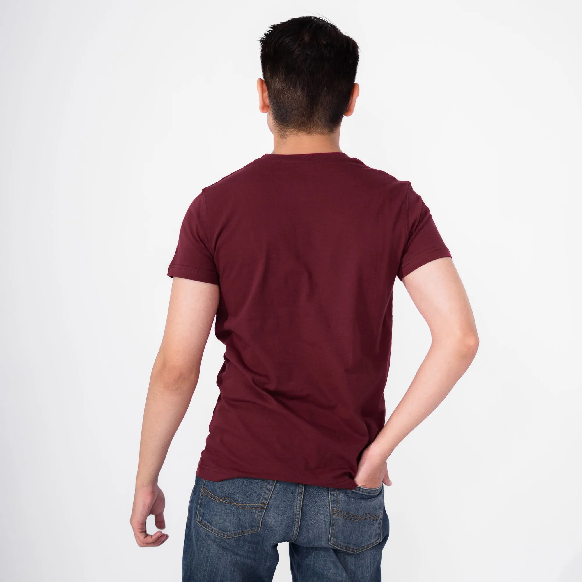 Polo Republica Men's Hundred Dollar Printed Crew Neck Tee Shirt