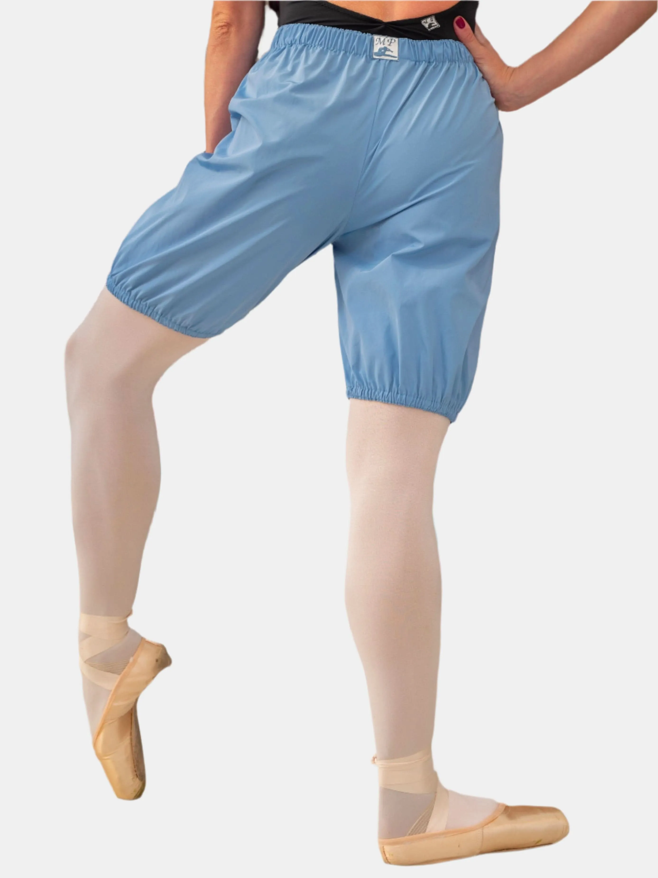 Powder Blue Dance Trash Bag Shorts MP5006