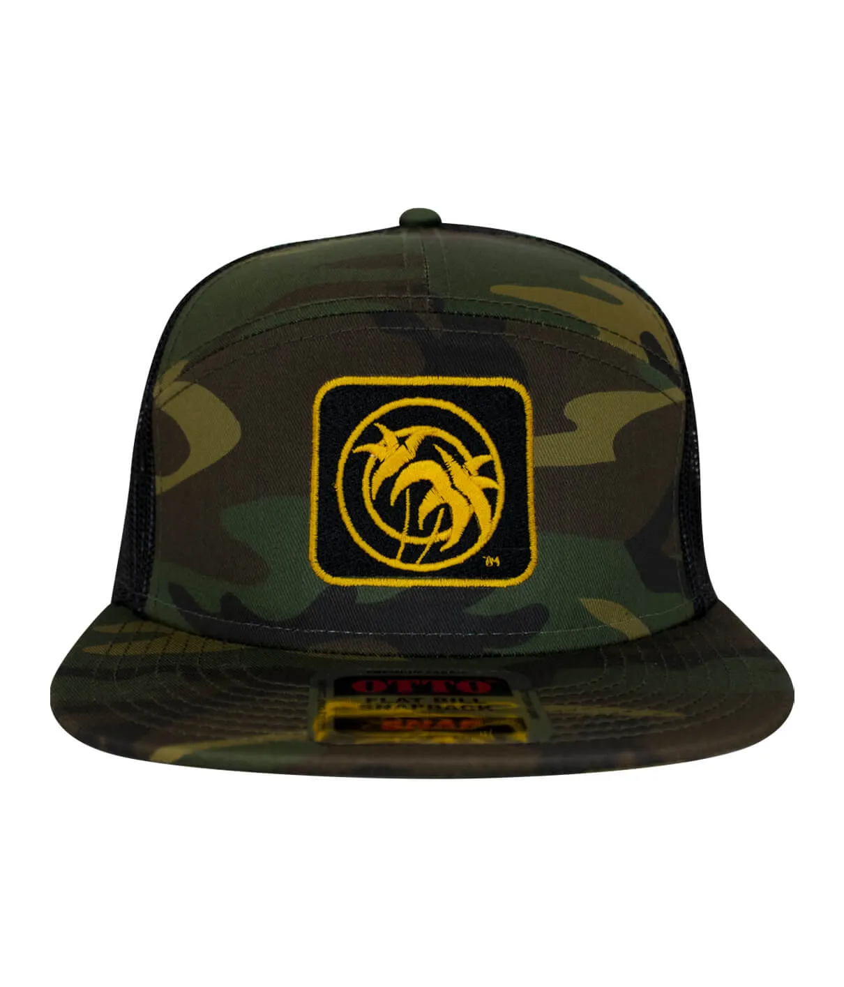 "Palm Box" OTTO Unisex 7 Panel Trucker Hat