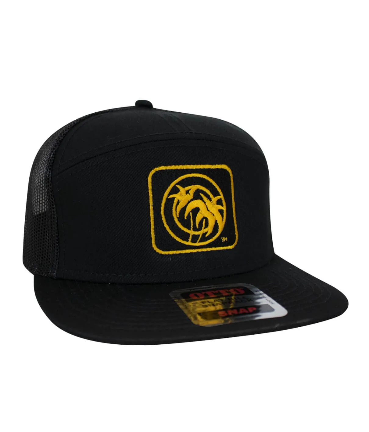 "Palm Box" OTTO Unisex 7 Panel Trucker Hat