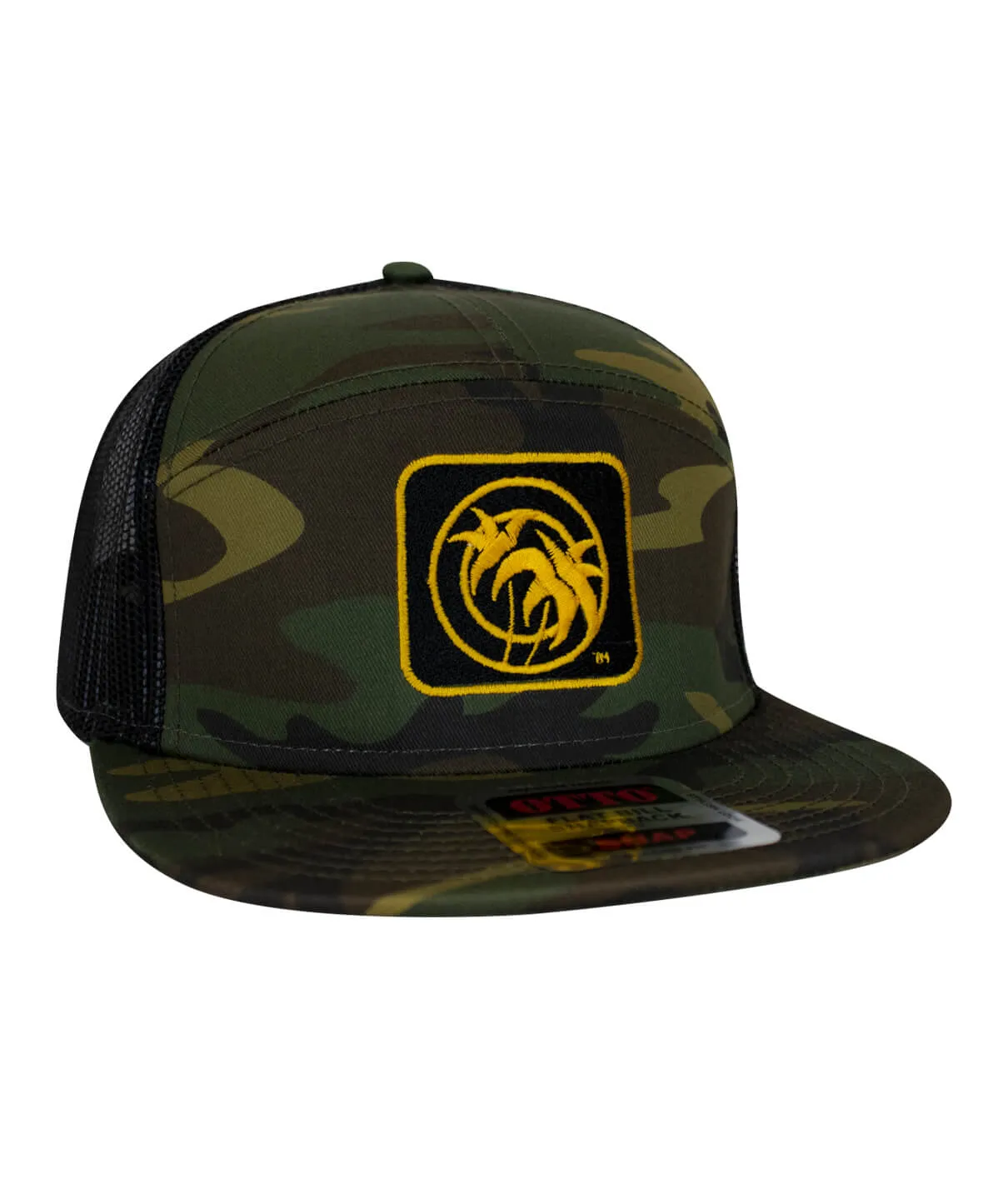 "Palm Box" OTTO Unisex 7 Panel Trucker Hat