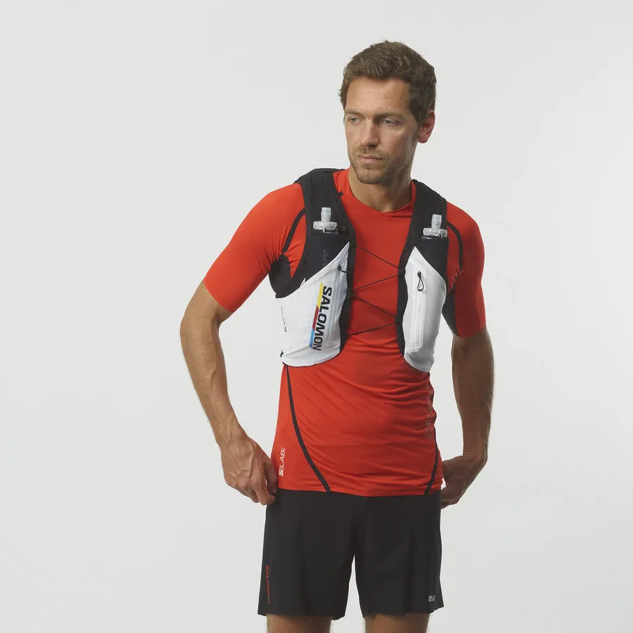 Salomon Adv Skin 12 Set | Race Flag | Black / White