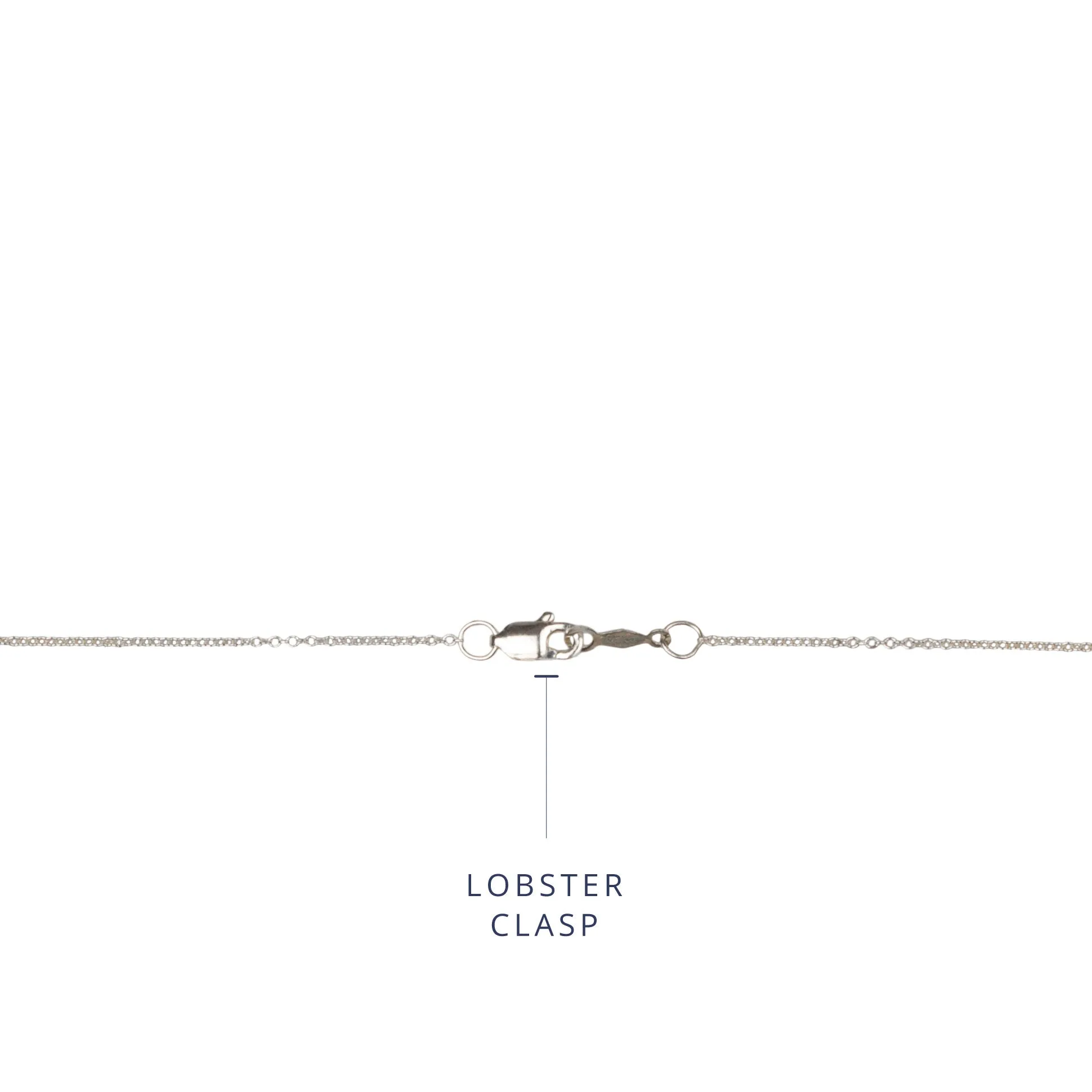 Silver and Diamond Rise Necklace