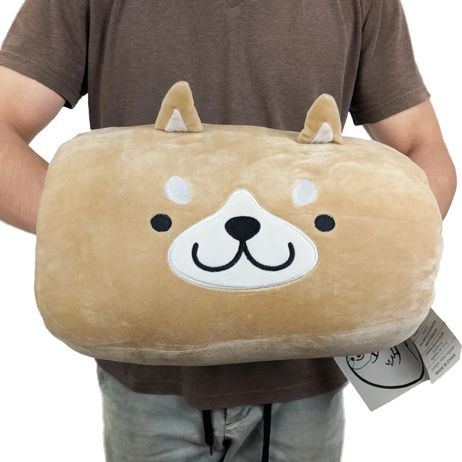 Smiling Dog Face Muff | Milo The Dog Fun Hand Warmer Pillow