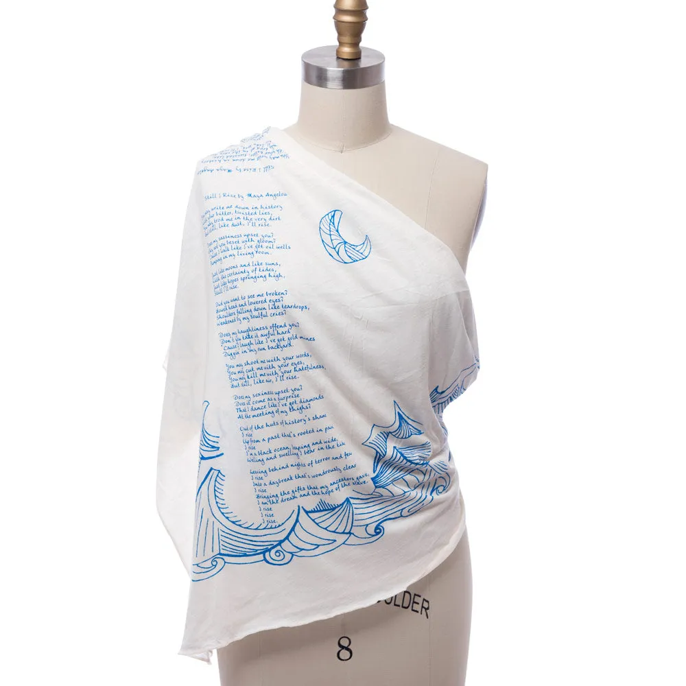 Still I Rise Lightweight Literary Scarf