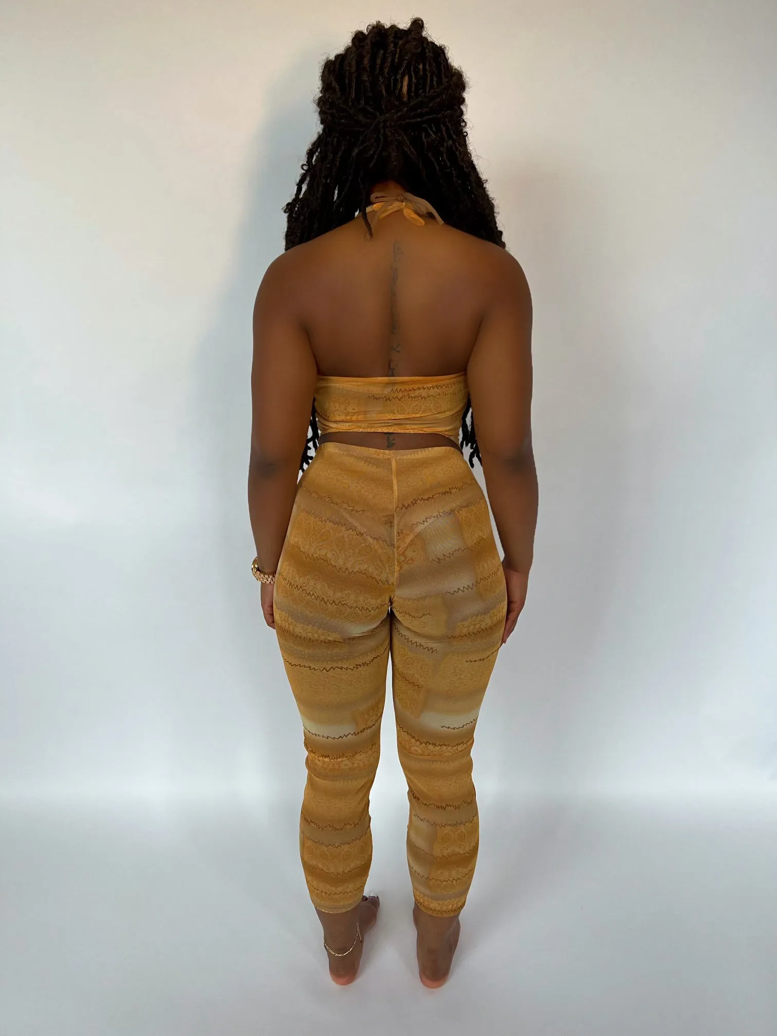 Sunseeker 90's Vintage Mesh Legging (Handmade Collection)