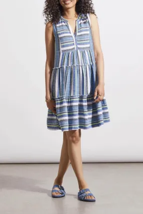 Tri 5386O Sleeveless Tiered Dress