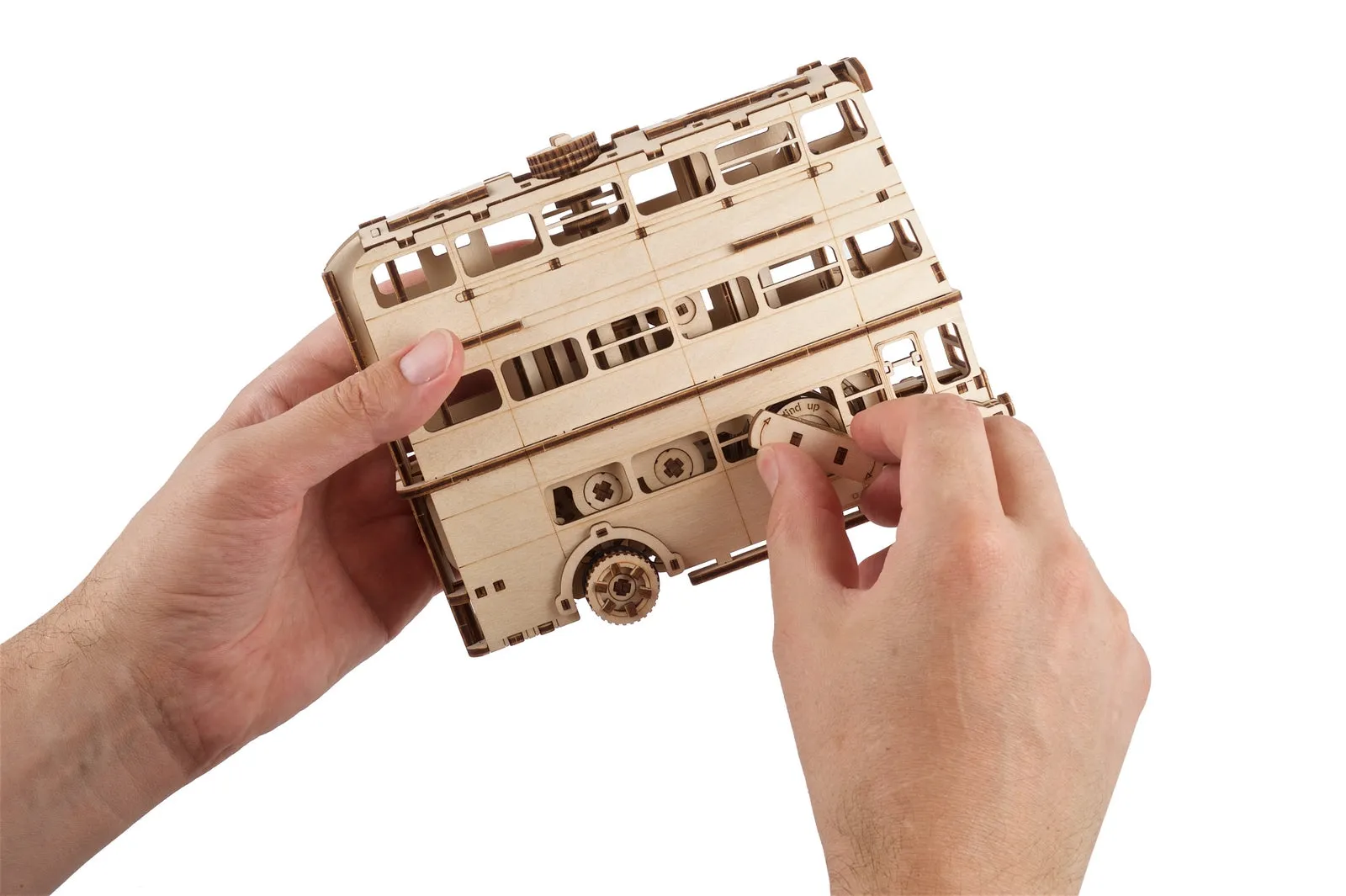 Ugears Harry Potter Series - Knight Bus™ ★Mechanical 3D Puzzle Kit Model Toys Gift Present Birthday Xmas Christmas Kids Adults