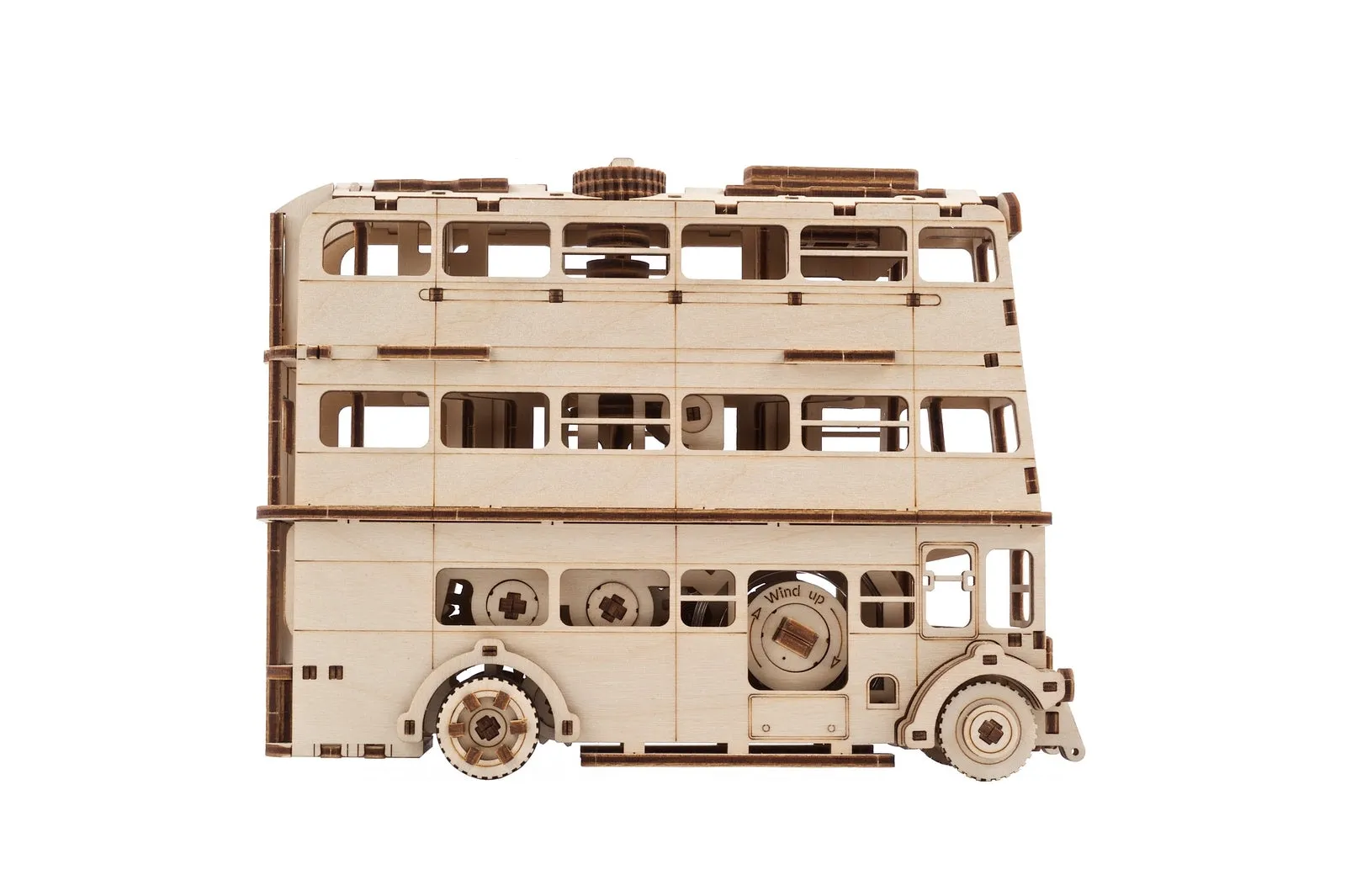 Ugears Harry Potter Series - Knight Bus™ ★Mechanical 3D Puzzle Kit Model Toys Gift Present Birthday Xmas Christmas Kids Adults