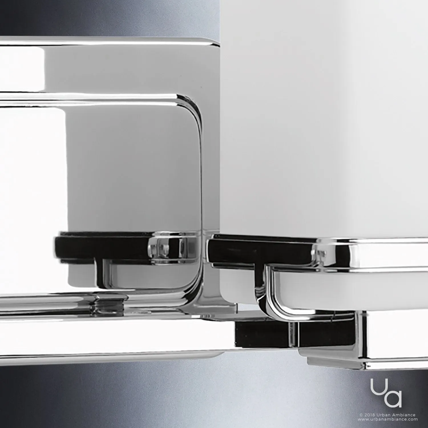 UHP2601 Transitional Bathroom Vanity Light, 6.5"H x 13"W, Polished Chrome Finish, Modena Collection