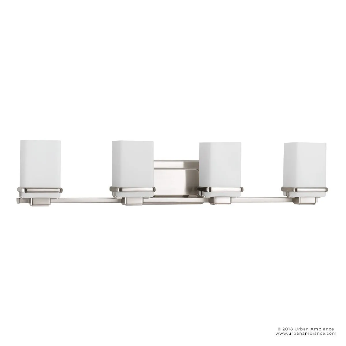 UHP2604 Transitional Bathroom Vanity Light, 6.5"H x 31.25"W, Brushed Nickel Finish, Modena Collection