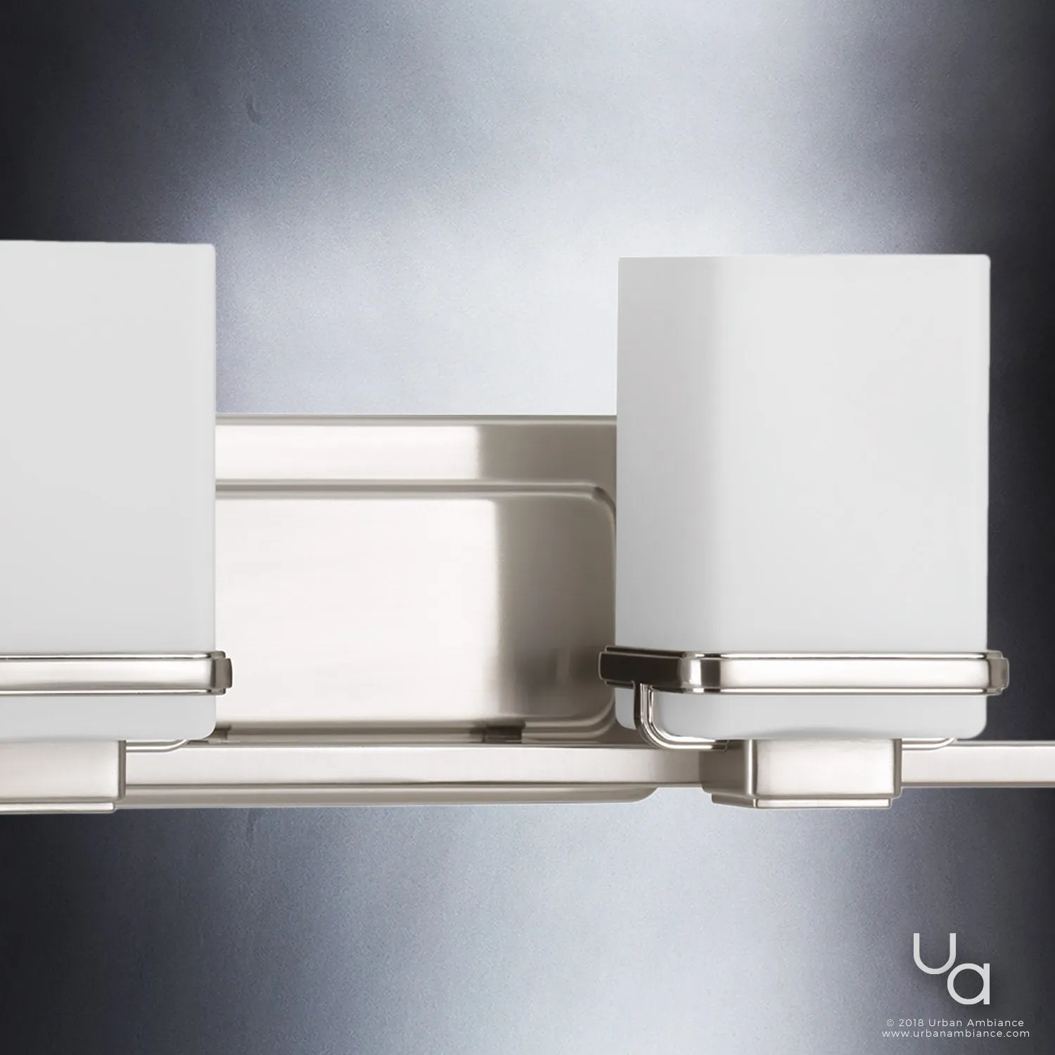 UHP2604 Transitional Bathroom Vanity Light, 6.5"H x 31.25"W, Brushed Nickel Finish, Modena Collection