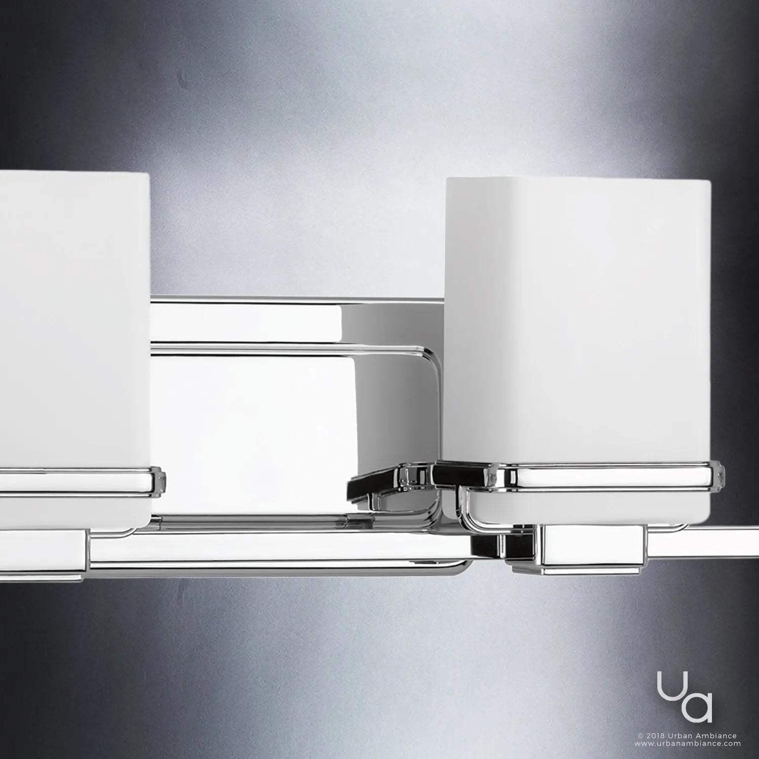 UHP2605 Transitional Bathroom Vanity Light, 6.5"H x 31.25"W, Polished Chrome Finish, Modena Collection