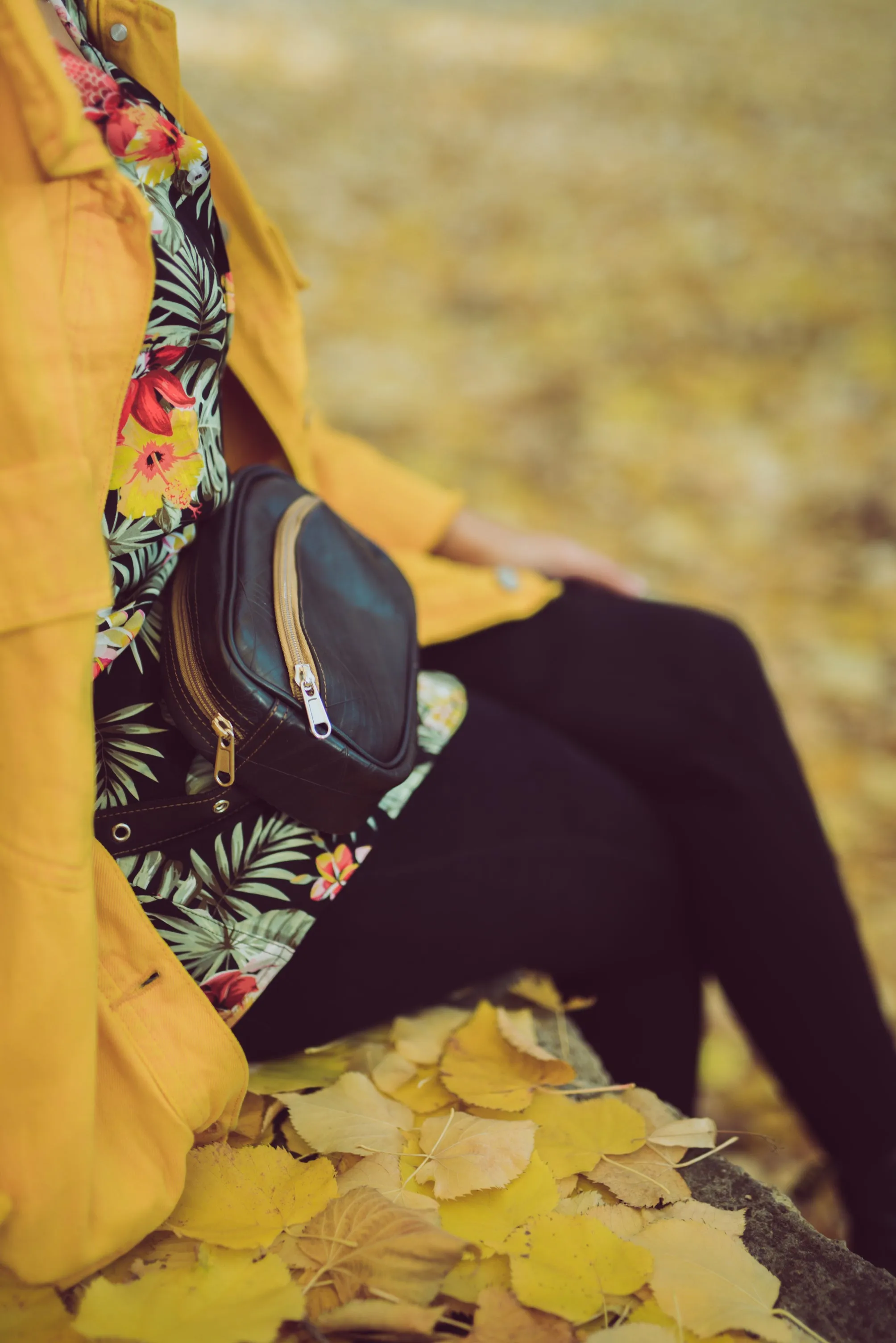Unisex Bum Bag-Recycled Tyre