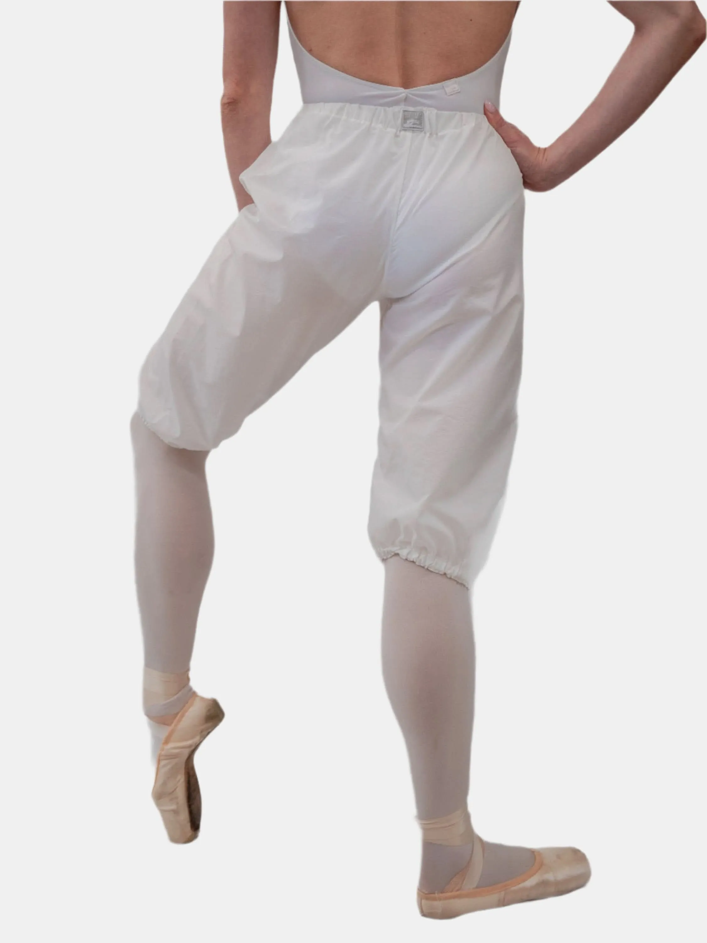 White Dance Trash Bag Pants MP5004